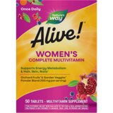 Nature's Way Alive! Women's Energy Multivitamin Tablets, 50 CT, thumbnail image