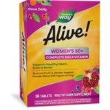 Alive Women's 50+ Multivitamin Tablets, 50 CT, thumbnail image