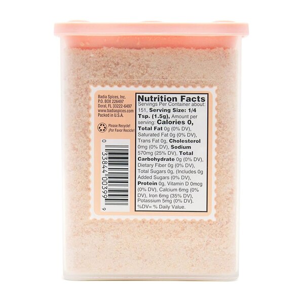 Badia Sal Rosada de Himalaya (Pink Himalayan Salt Ground)