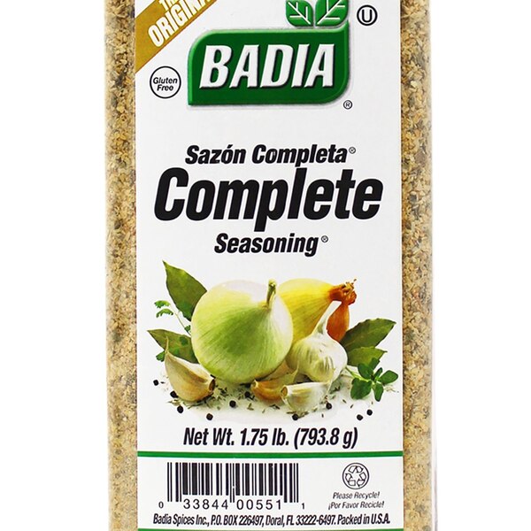 Badia Sazon Completa (Complete Seasoning) 1.75LB Bottle
