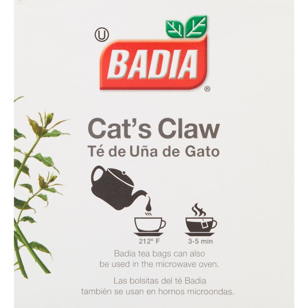 Badia Te de Una de Gato (Cat's Claw Tea Bags)