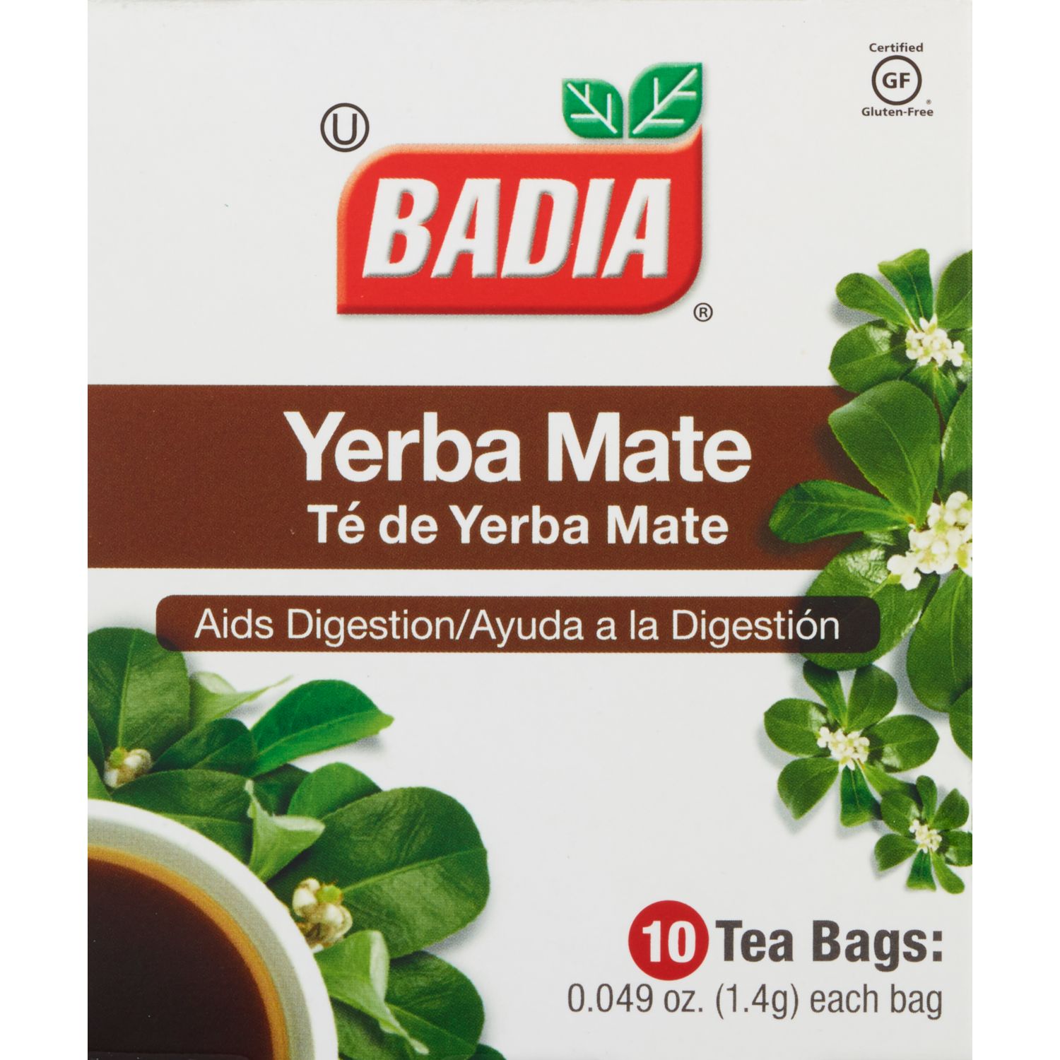 Badia Te de Hierba Mate (Yerba Mate Tea Bags)