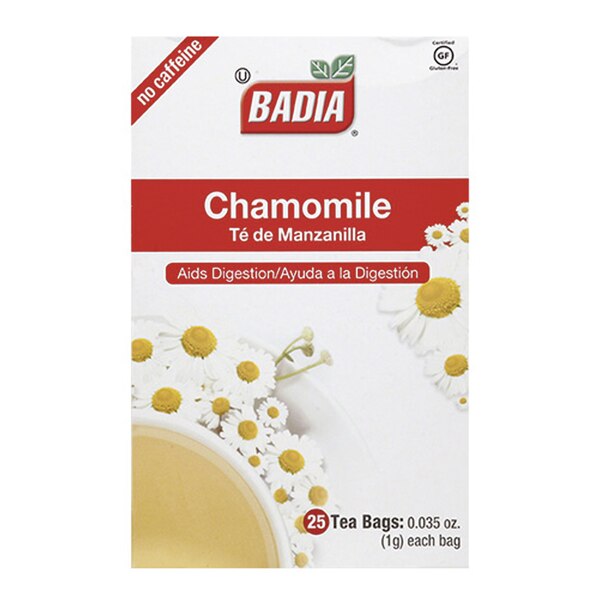 Badia Te de Manzanilla (Chamomile Tea Bags)