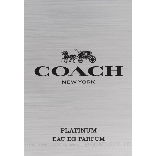 Coach New York Platinum for Men Natural Spray