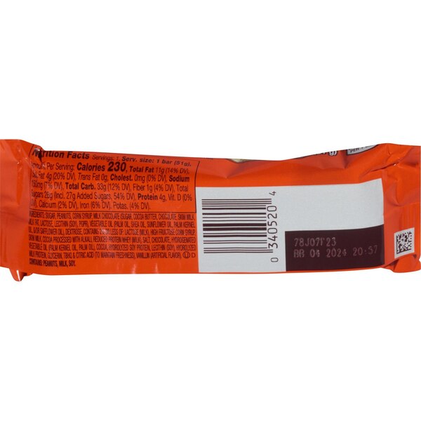 Reese's, Fastbreak Standard Bar, 1.8 oz