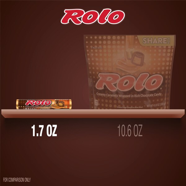 Rolo, Rich Chocolate Caramels Candy, 1.7 oz
