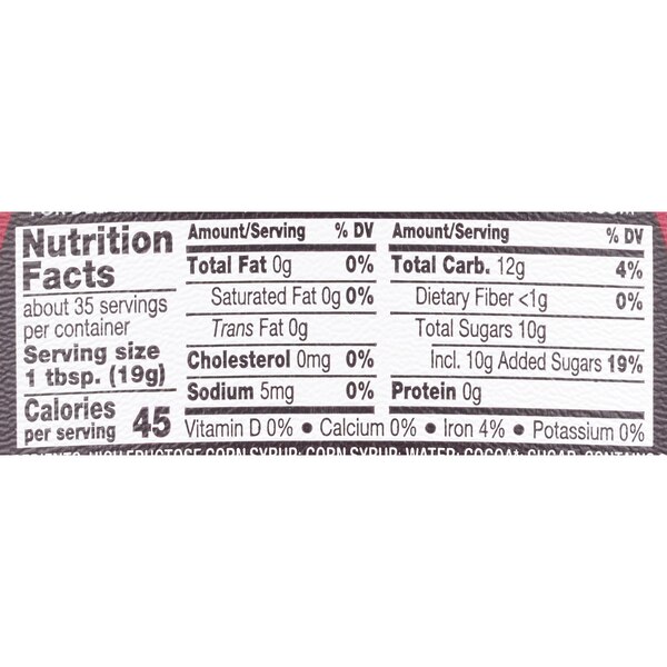 Hershey's Chocolate Syrup, Genuine Chocolate Flavor, 24 oz