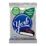 York, Dark Chocolate Peppermint Patties Candy 70% Less Fat,1.4 oz, thumbnail image 1 of 8