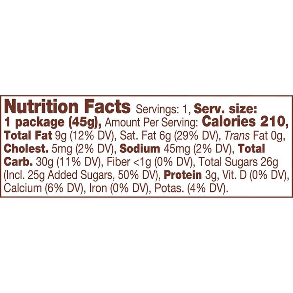 Cadbury Caramello Milk Chocolate and Creamy Caramel Candy, 1.6 oz