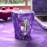 Ice Breakers Ice Cubes Arctic Grape Sugar Free Chewing Gum Bottle, 40 pcs, 3.24 oz, thumbnail image