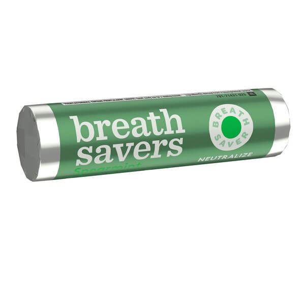 Breath Savers, Mints Spearmint Roll, 0.75 oz