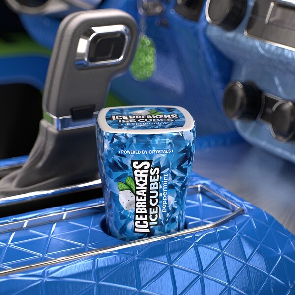 Ice Breakers Ice Cubes Peppermint Sugar Free Gum
