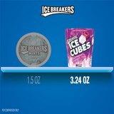 Ice Breakers Ice Cubes Sugar Free Chewing Gum Bottle, 40 ct, 3.24 oz, thumbnail image