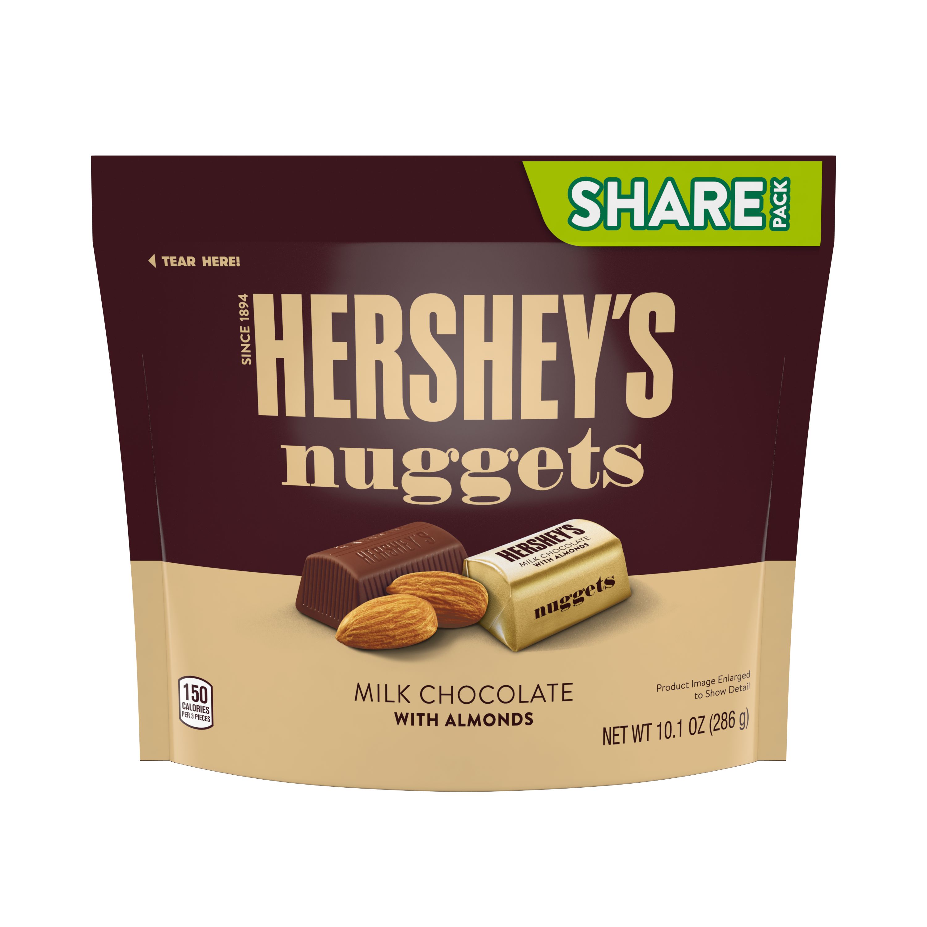 Hershey's Nuggets - Chocolate con leche y almendras