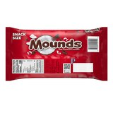 Mounds, Dark Chocolate & Coconut Snack Size Candy Bars, 11.3 oz, thumbnail image