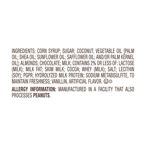 Almond Joy Coconut & Almond Chocolate Snack Size Candy Bars, 20.1 oz