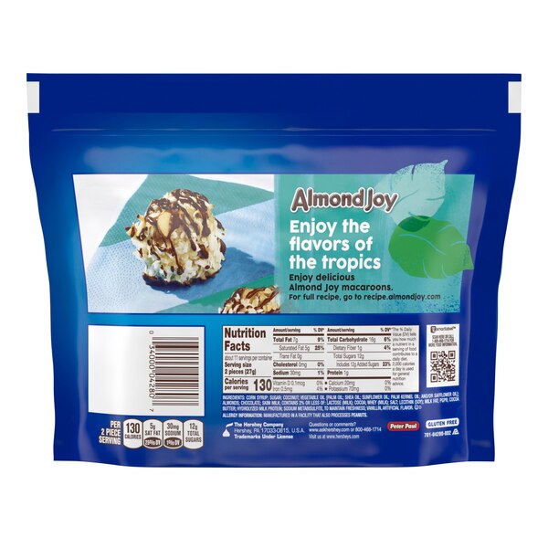 Almond Joy Miniatures Candy, 10.2 oz