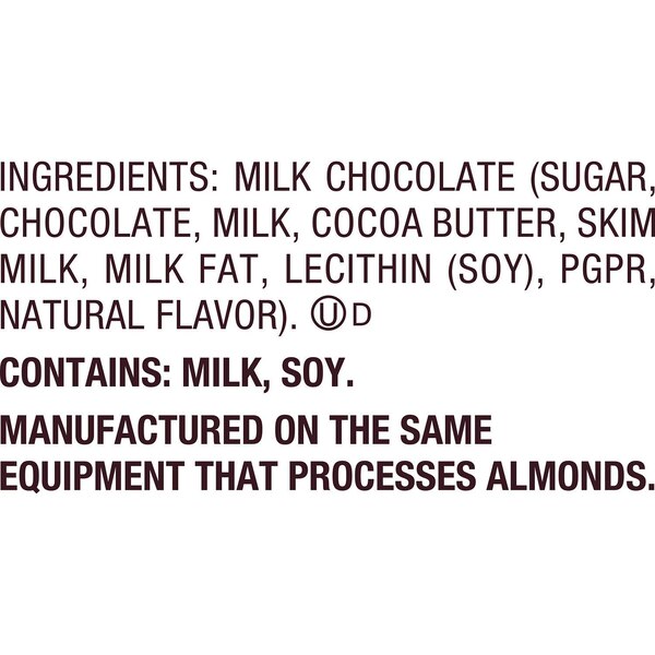Hershey's Milk Chocolate Snack Size Candy, 10.35 oz