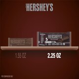 Herchey's Milk Chocolate Snack Size Candy, 5 ct, 2.25 oz, thumbnail image