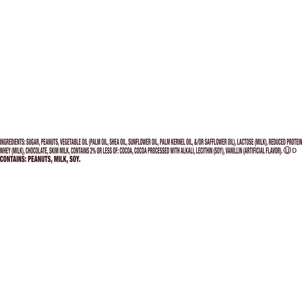 HERSHEY'S MR. GOODBAR Chocolate With Peanuts Snack Size, Candy Bars, 0.45 OZ (5 Count)