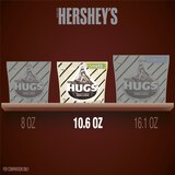 Hershey's Hugs Milk Chocolate and White Creme Candy, 10.6 oz, thumbnail image