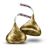 Hershey's Kisses Milk Chocolate With Almonds, 10 oz, thumbnail image