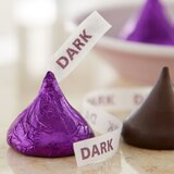 Hershey's Kisses Special Dark Mildly Sweet Chocolates, 10 oz, thumbnail image 4 of 8