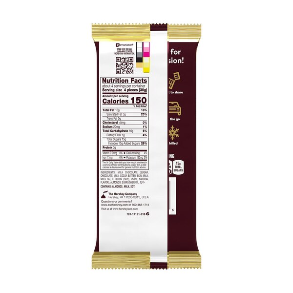 Hershey's Milk Chocolate with Almonds