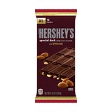 Hershey's Special Dark Mildly Sweet Chocolate with Almonds XL Candy, 4.25 oz, thumbnail image