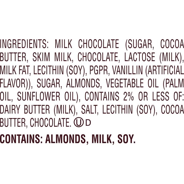 Hershey's Symphony Milk Chocolate, Almonds and Toffee XL Candy Bar, 16 pcs, 4.25 oz