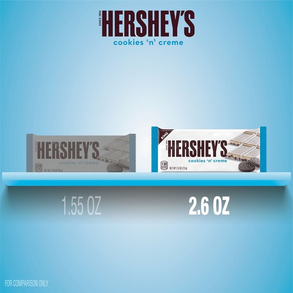 Hershey's Cookies'n'Creme King Size, 2.7 oz