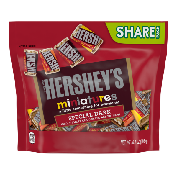 Hershey's Special Dark Chocolate Assorted Miniatures, 10.88 oz