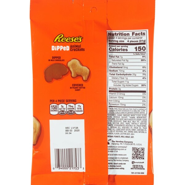 Reese's Dipped Animal Cracker, 4.25 oz