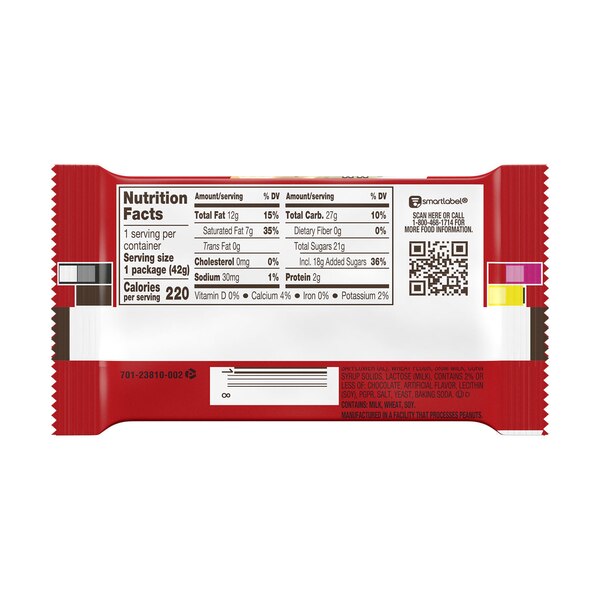 Kit Kat Vanilla Flavored Wafer Candy, 1.5 oz