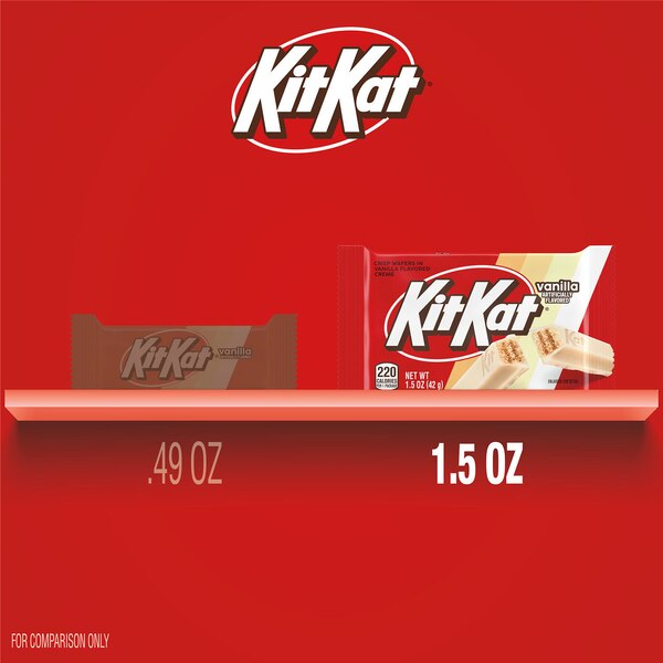 Kit Kat Vanilla Flavored Wafer Candy, 1.5 oz