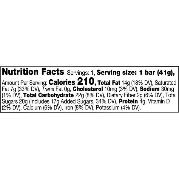 Hershey's Milk Chocolate with Almonds Candy Bar, 1.45 OZ