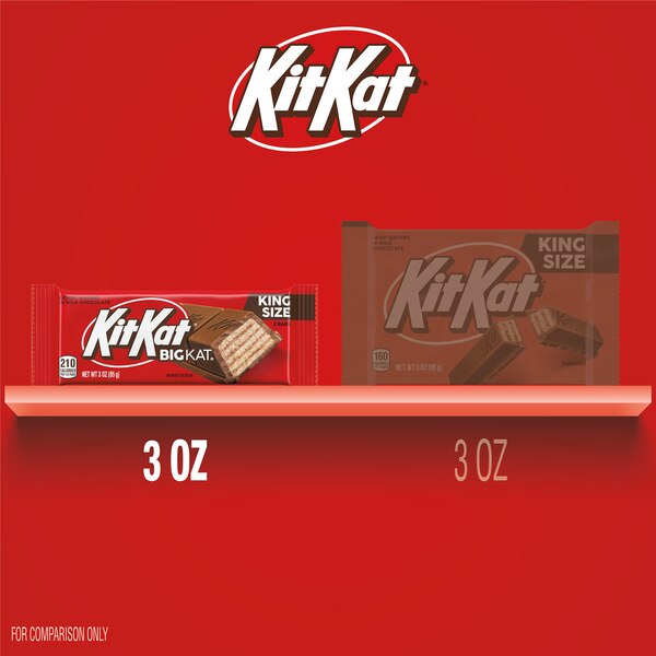 Kit Kat Big Kat King Size Wafer Bar, 3 o