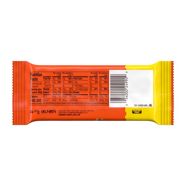 Reese's Big Cup with Pretzels Milk Chocolate & Peanut Butter King Size Candy Cups, 2.6 oz