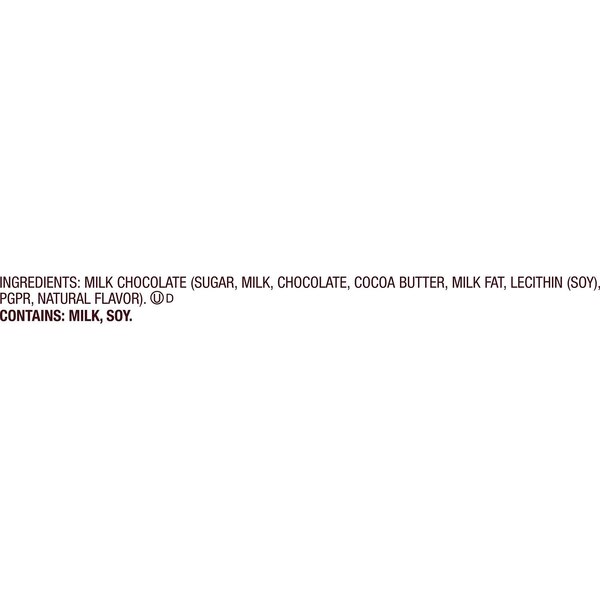 Hershey's Milk Chocolate Candy Bars, 6 ct, 1.55 oz