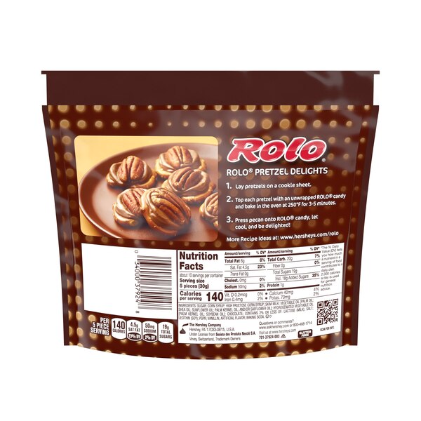 Rolo Rich Chocolate Caramels, Candy Share Pack, 10.6 oz
