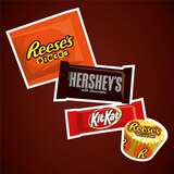 Hershey's, Kit Kat And Reese's Assorted Flavored Miniatures, Candy Party Pack, 33.38 oz, thumbnail image