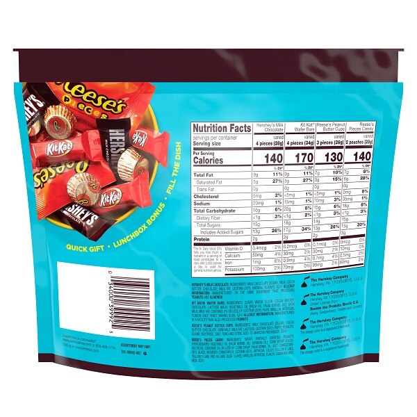 Hershey's Miniatures Candy Assortment, , 25 ct, 9.08 oz