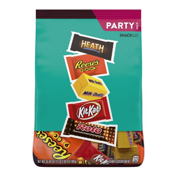 Hershey's, Assorted Snack Size Party Pack, 33.08 oz