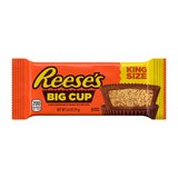 Reese's Big Cup Milk Chocolate King Size Peanut Butter Cups Candy Pack, 2.8 oz, thumbnail image