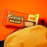 Reese's Big Cup Milk Chocolate King Size Peanut Butter Cups Candy Pack, 2.8 oz, thumbnail image
