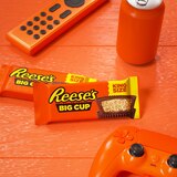 Reese's Big Cup Milk Chocolate King Size Peanut Butter Cups Candy Pack, 2.8 oz, thumbnail image