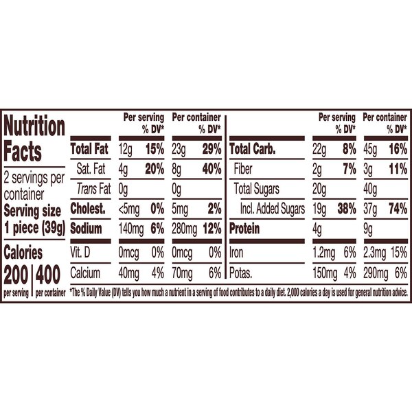 Reese's Big Cup Milk Chocolate King Size Peanut Butter Cups Candy Pack, 2.8 oz