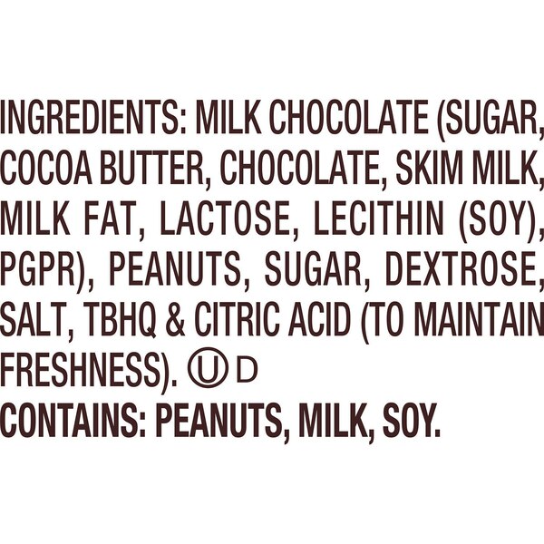 Reese's Big Cup Milk Chocolate King Size Peanut Butter Cups Candy Pack, 2.8 oz