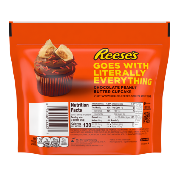 Reese's White Peanut Butter Cups Miniatures, 10.5 oz