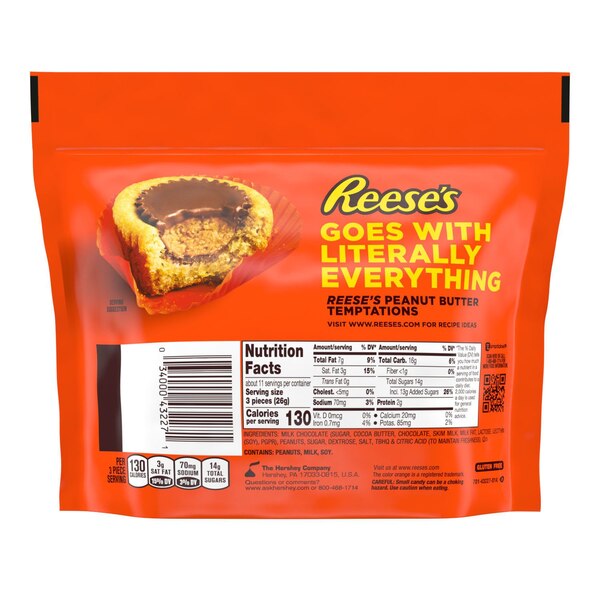 Reese's Miniatures Milk Chocolate Peanut Butter Cups Candy, 10.5 oz